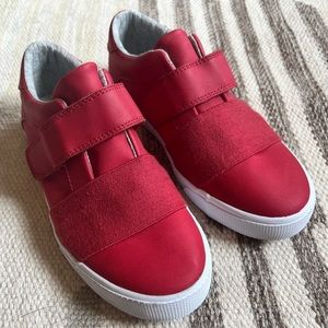 [cat&jack] like new red sneakers